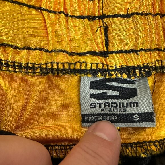 Missouri Tigers Stadium Athletics Basketball Shorts Size Small Black/Yellow - Picture 4 of 5